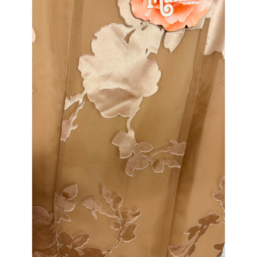 Show Me Your Mumu Brittany Maxi Dress Womens S Peach Floral Otherwise Engaged - Picture 5 of 16